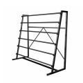 Custom high quality movable metal display rack wood rack display Manufacturer